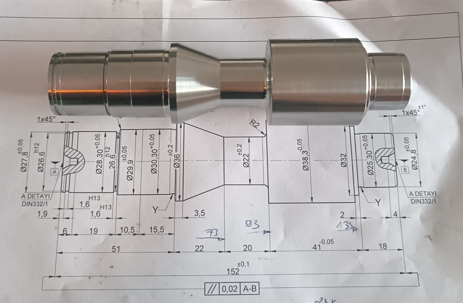 Precision Machined Part